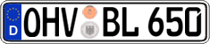 License plate