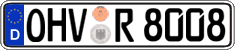 License plate