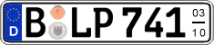 License plate