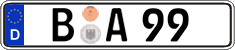 License plate