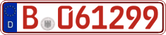 License plate