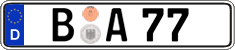 License plate