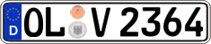 License plate