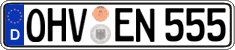 License plate