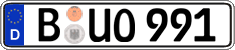 License plate