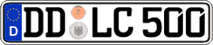 License plate