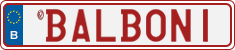 License plate