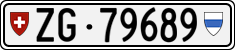 License plate