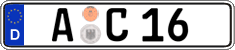 License plate