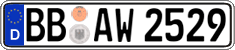 License plate